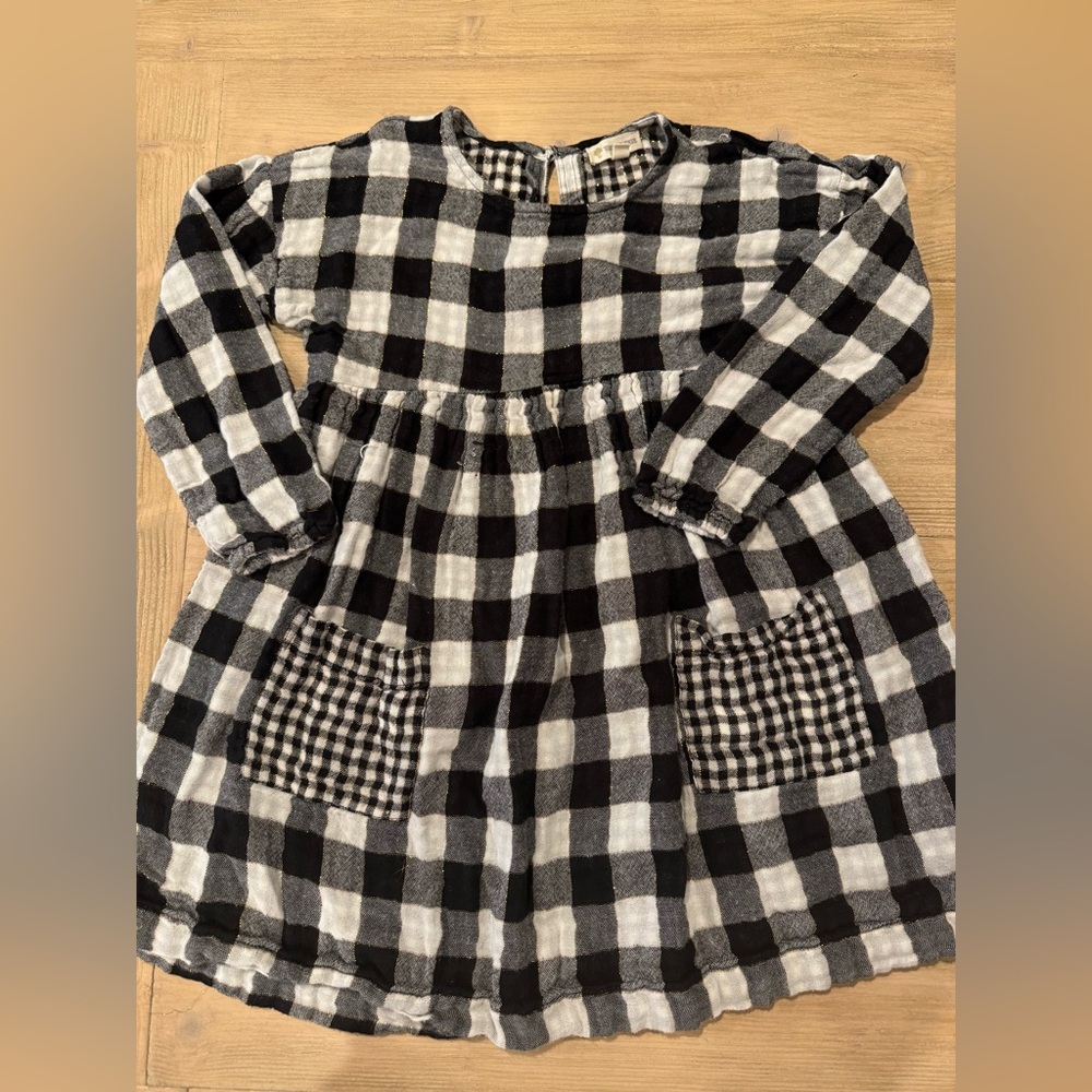 5/$25 Tucker + Tate Buffalo Check Dress
